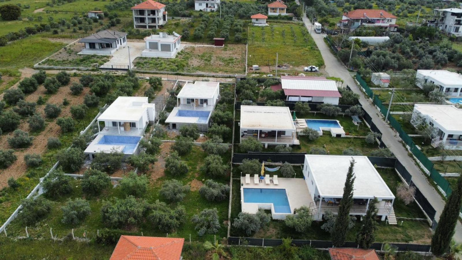 Mavi Boncuk Villa Muğla Bagian luar foto