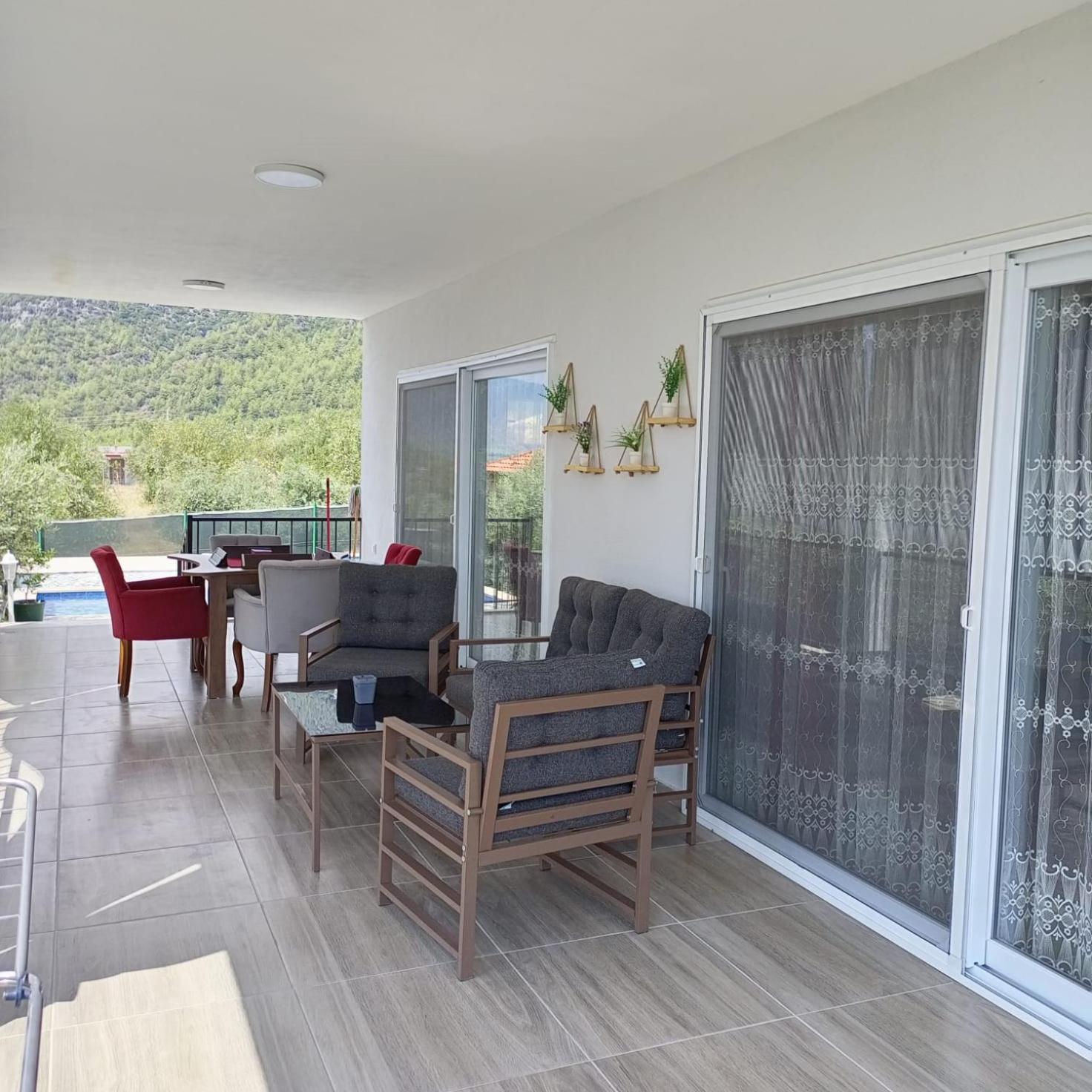 Mavi Boncuk Villa Muğla Bagian luar foto